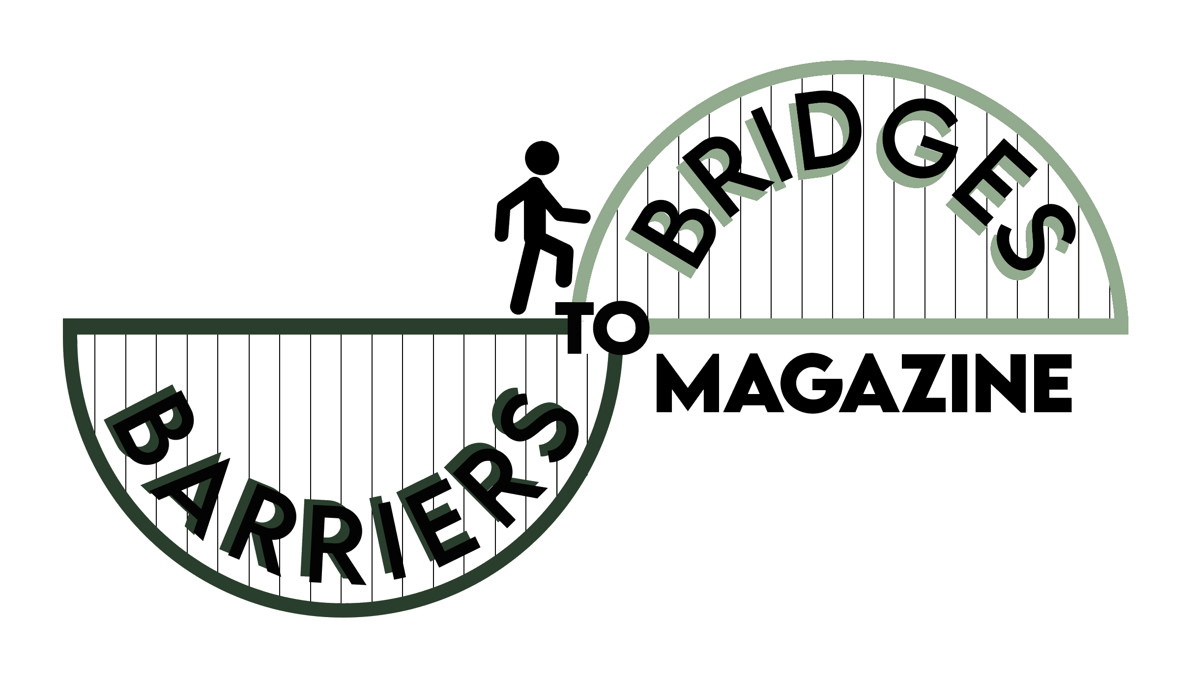 Barriers to Bridges Magazine Logo